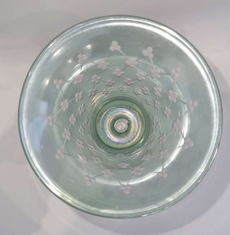 18th Century Venetian wine glass