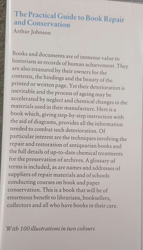 Book Repair and Conservation