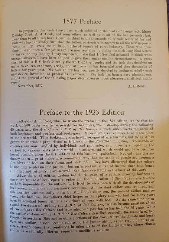 ABC and XYZ of Bee Culture