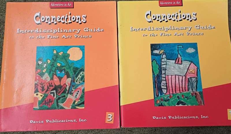 2 vol of Connections - interdisciplinary guide to the Fine Art Prints