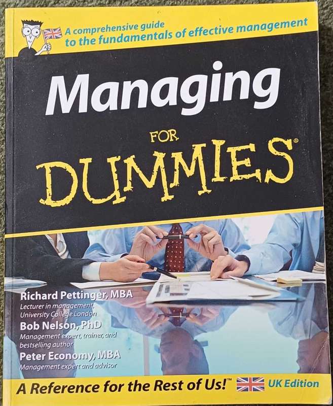 Managing for Dummies