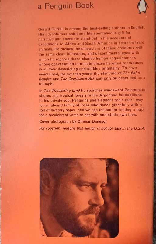 The whispering land - Gerald Durrell