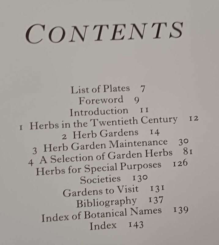 Herbs - their care and cultivation
