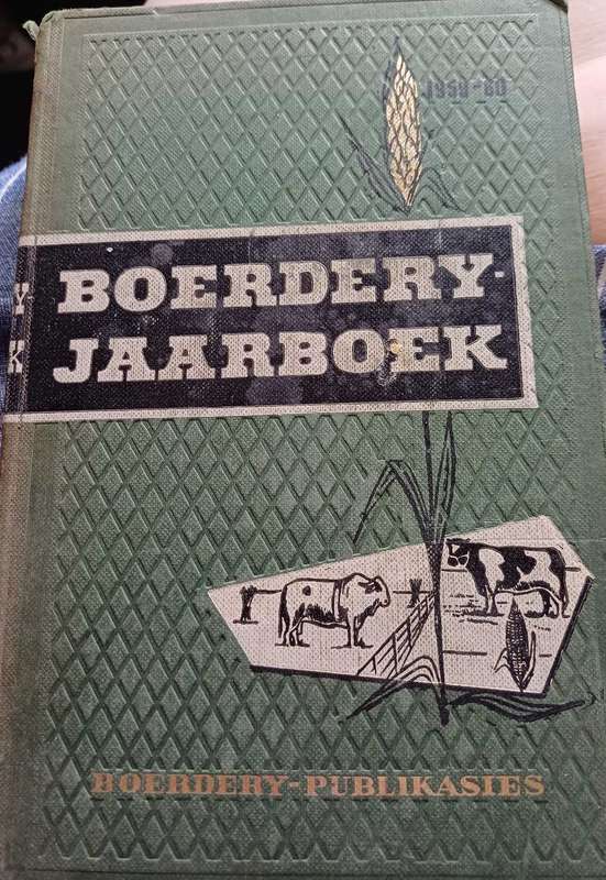 Boerdery Jaarboek 1959 - 1960