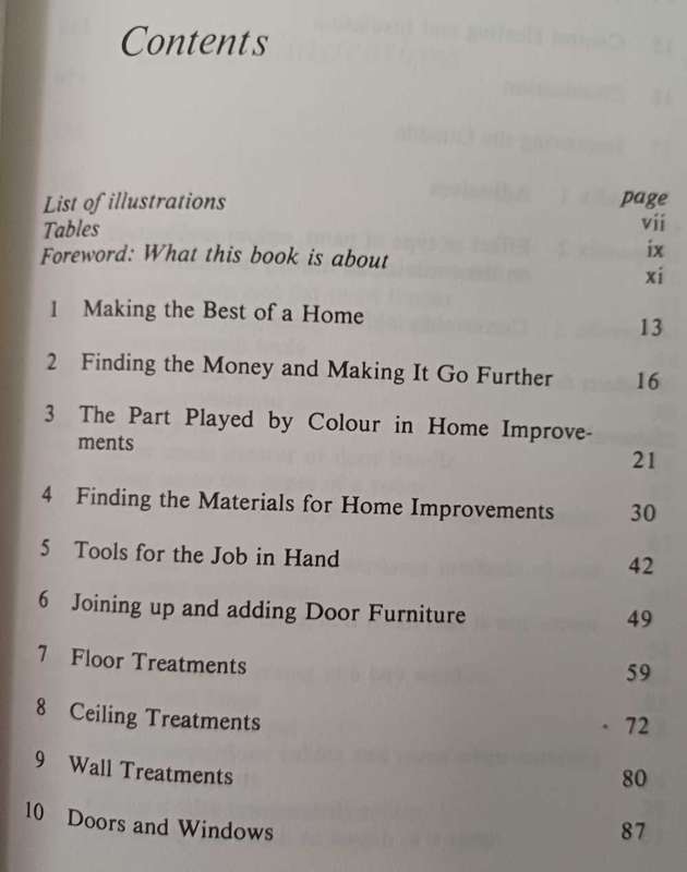 Do-it-yourself home improvements