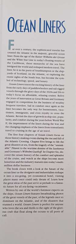 Ocean Liners - travel on the open seas