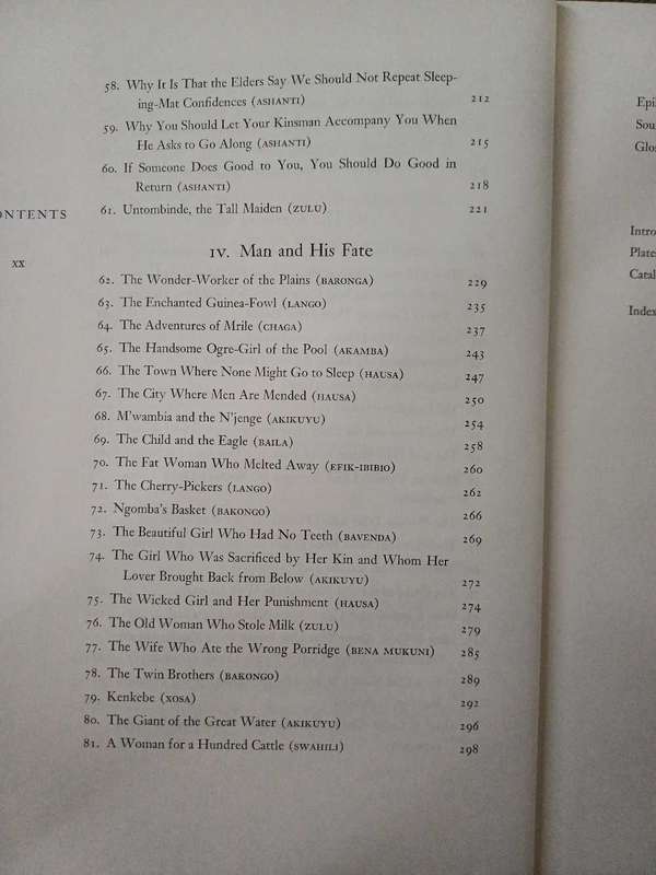 African Folktales and Scultures XXX11