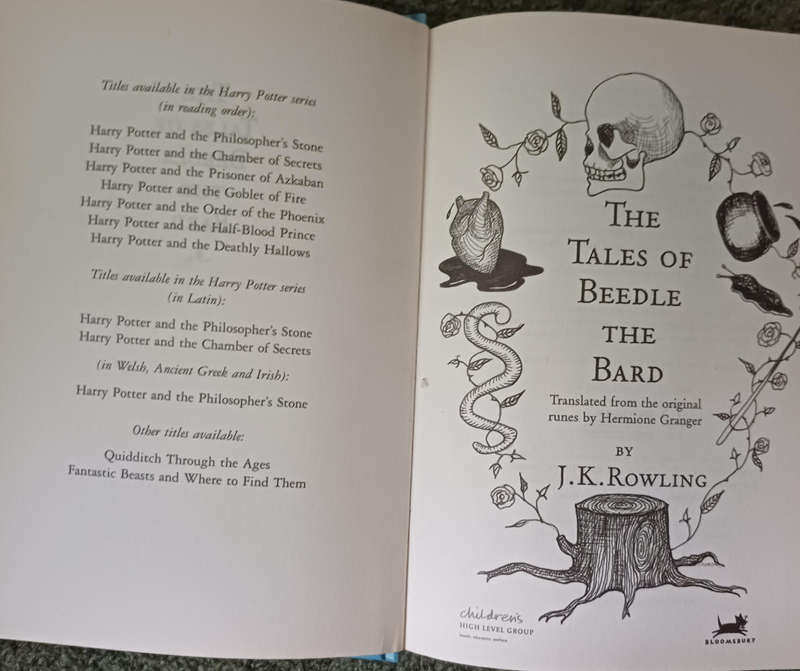 The Tales of Beedle the Bard - J k Rowlings