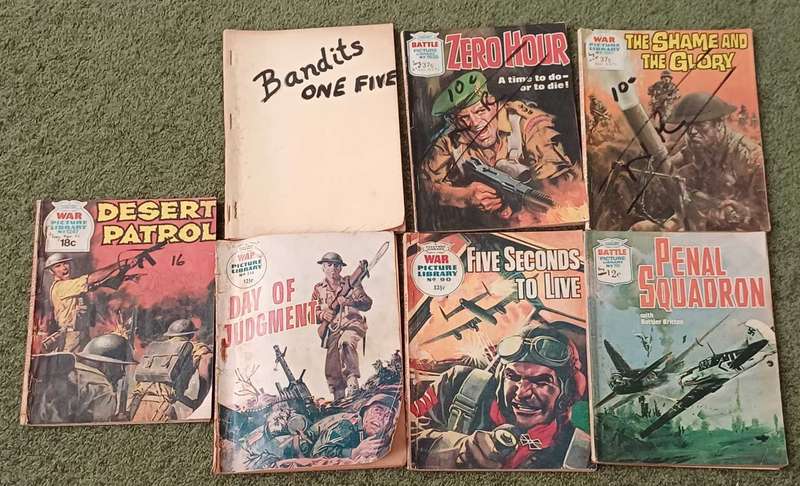 7 war comics