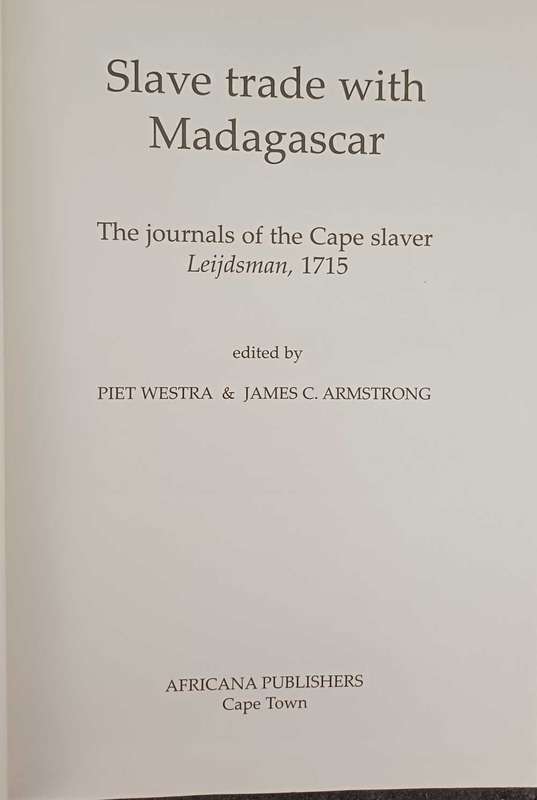 Slave Trade with Madagascar.