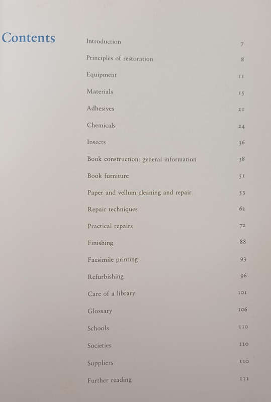 Book Repair and Conservation