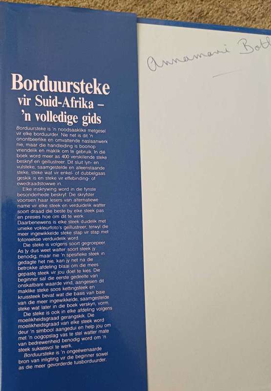 Borduursteke vir Suid-Afrika