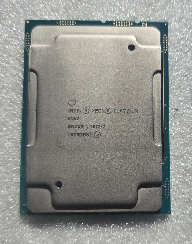 Intel Xeon Platinum 6162 1.9GHZ 33M SRCKE 24Core 48Thread LGA3647 CPU Processor