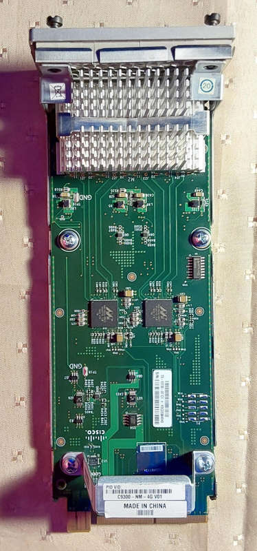 Cisco C9300-NM-4G V01 9300 Series 4x 1G Network Module