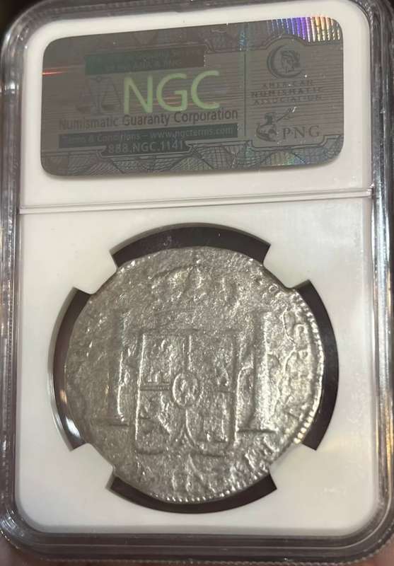 El Cazador Shipwreck: 1783 Spanish Colonies (Mexico) 8R NGC Certified Genuine