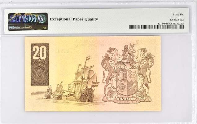 S. Africa (Reserve Bank): ND(1978-81) TW De Jongh R20 Z2 Replacement PMG GU66EPQ