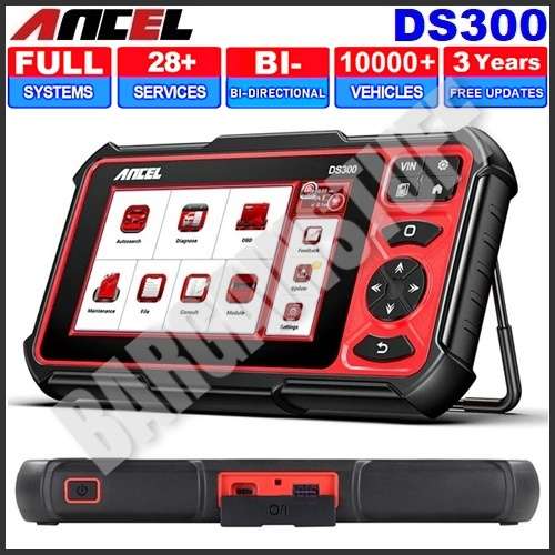 Ancel DS300 Full System Car Diagnostic Tool with 28+ Special Functions & 3 Years Free Updates