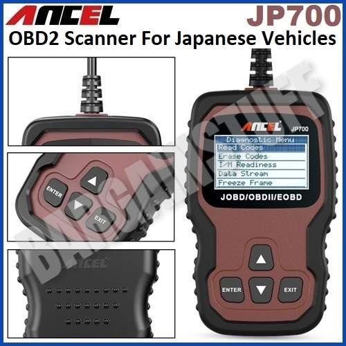 Ancel JP700 OBD2 Automotive Scanner Code Reader for Japanese Vehicles