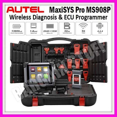 Autel MaxiSYS Elite MS908P MS908S Pro Diagnostic System Support J2534 ECU Programming