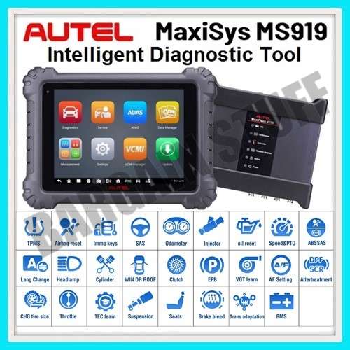 Autel MaxiSYS MS919 Advanced Vehicle Diagnostic Tool with Advanced VCMI