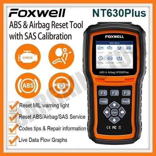 Foxwell NT630Plus ABS & Airbag Reset Tool with SAS Calibration