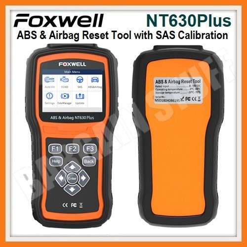 Foxwell NT630Plus ABS & Airbag Reset Tool with SAS Calibration