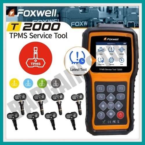 Foxwell T2000 TPMS Service Tool & Tire Pressure Programmer Kit