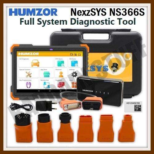 Humzor NexzSYS NS366S Full System Diagnostic Tool With Special Functions