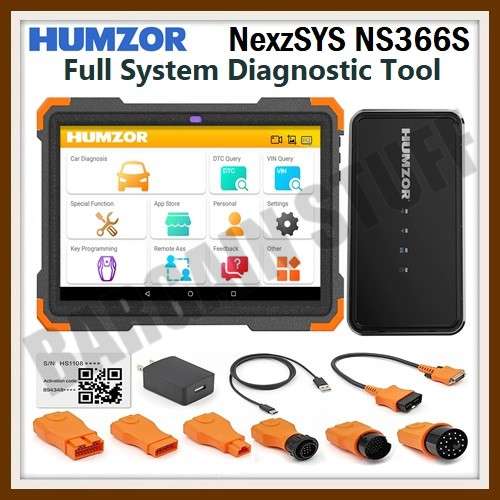Humzor NexzSYS NS366S Full System Diagnostic Tool With Special Functions