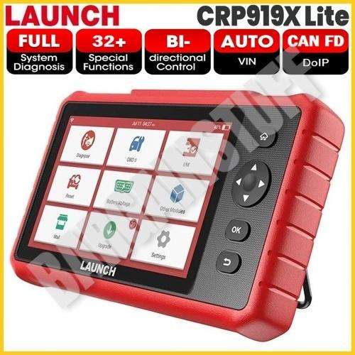 Launch CRP919X Lite OBD2 Full Systems Car Diagnostic Scanner With 32 Special Functions