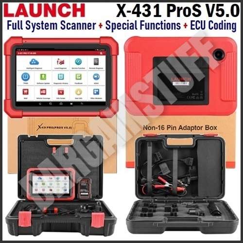 Launch X-431 ProS V5.0 Full System Diagnostic Tool With 37 Special Functions Supports CANFD And DOIP