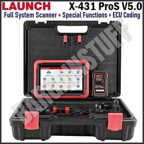 Launch X-431 ProS V5.0 Full System Diagnostic Tool With 37 Special Functions Supports CANFD And DOIP