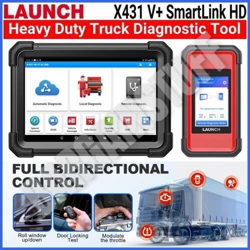 Launch X431 V + SmartLink HD Module Heavy Duty Truck Diagnostic Tool