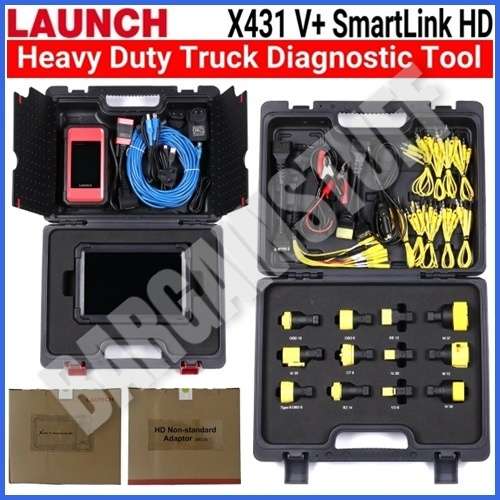 Launch X431 V + SmartLink HD Module Heavy Duty Truck Diagnostic Tool