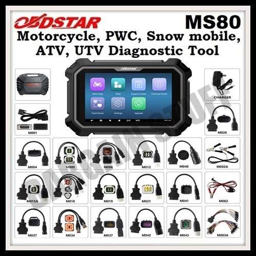 OBDSTAR MS80 Motorcycle / PWC / Snow mobile / ATV / UTV Diagnostic Tool