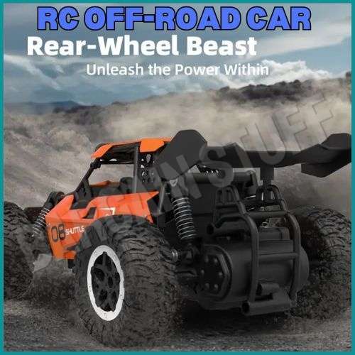 Remote Control Shuttle 2WD Off Road Drift Car 2.4G 20km/h High Speed Orange