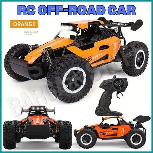 Remote Control Shuttle 2WD Off Road Drift Car 2.4G 20km/h High Speed Orange