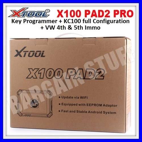 Xtool X100 PAD 2 Pro Key Programming With KC100 & Special Functions Support VW 4/5 IMMO