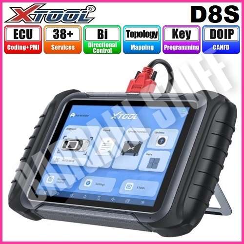XTool D8S All in One Diagnostic Tool with 38+ Special Functions, Bi-Directional Control