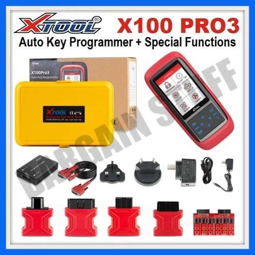 XTool X100 Pro3 Professional Auto Key Programmer Add EPB, ABS, TPS Reset Functions