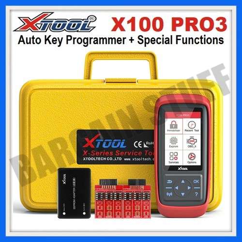 XTool X100 Pro3 Professional Auto Key Programmer Add EPB, ABS, TPS Reset Functions