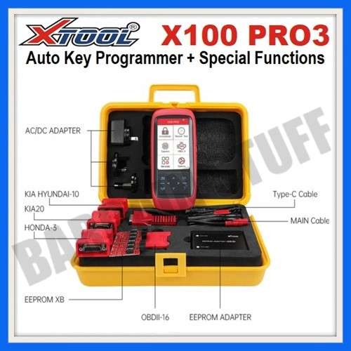 XTool X100 Pro3 Professional Auto Key Programmer Add EPB, ABS, TPS Reset Functions