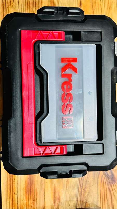 Kress 20V 115mm Cordless Angle Grinder set with 2 Batteries