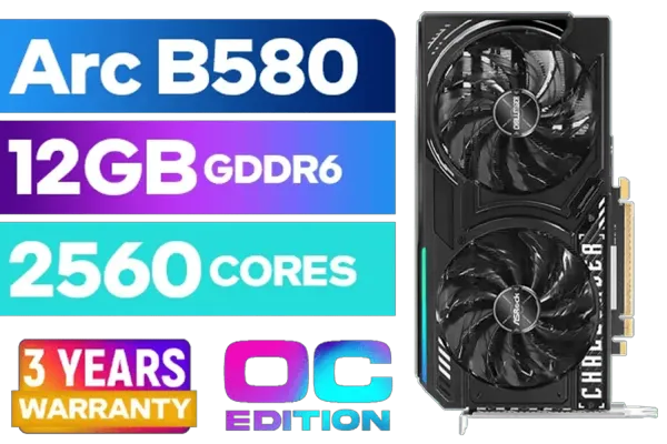 Intel Arc B580 12GB GPU