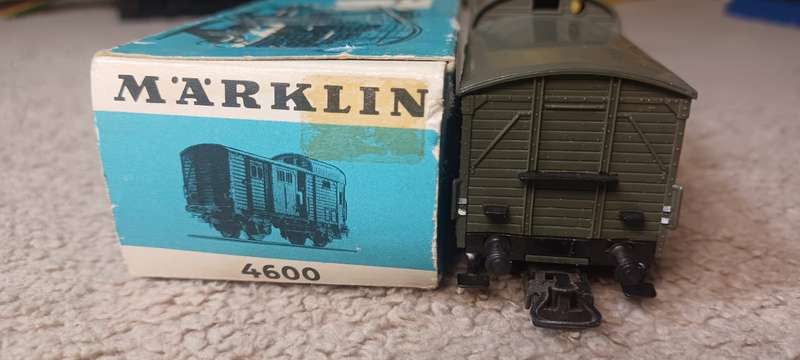 Marklin 4600 - Luggage guards van