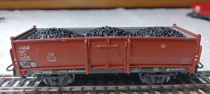 Marklin - 4604 - Open good truck - with a detachable load of imitation coal