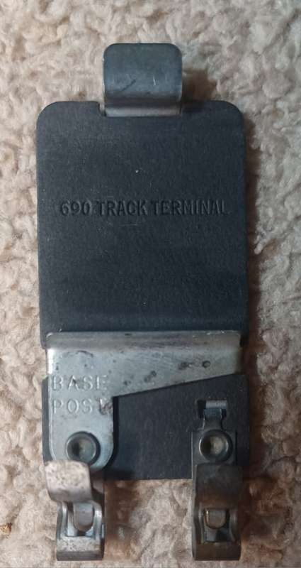 American Flyer 690 Track terminal