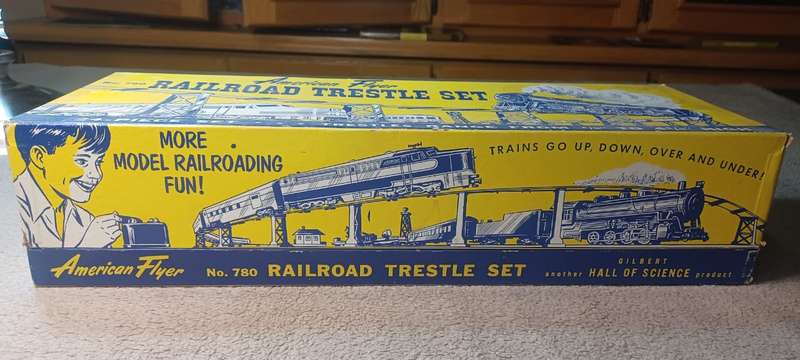 American Flyer 780 Railroad Trestle Set