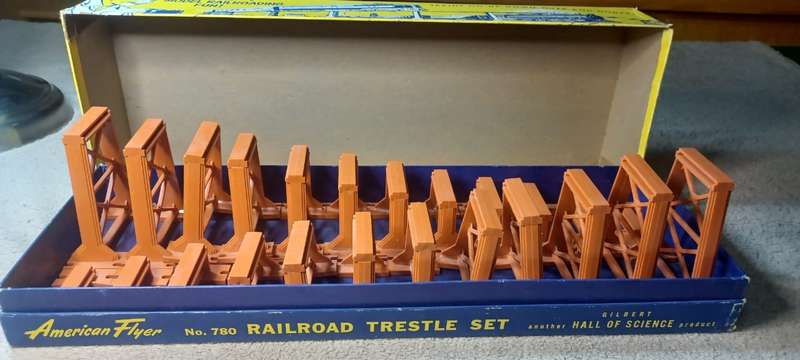 American Flyer 780 Railroad Trestle Set