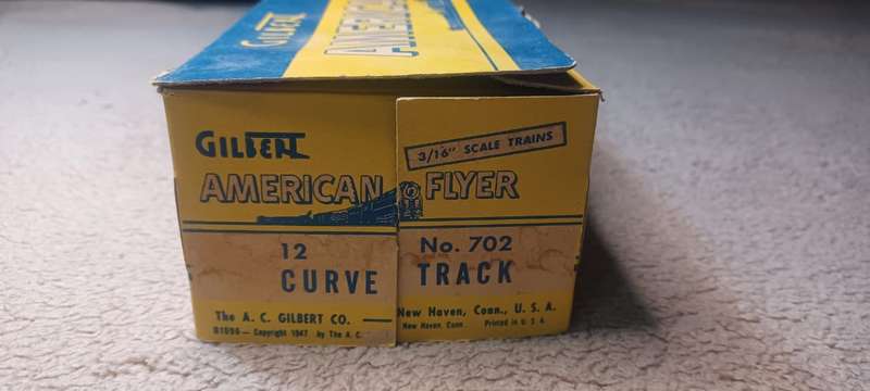 American Flyer 702 Curve Track